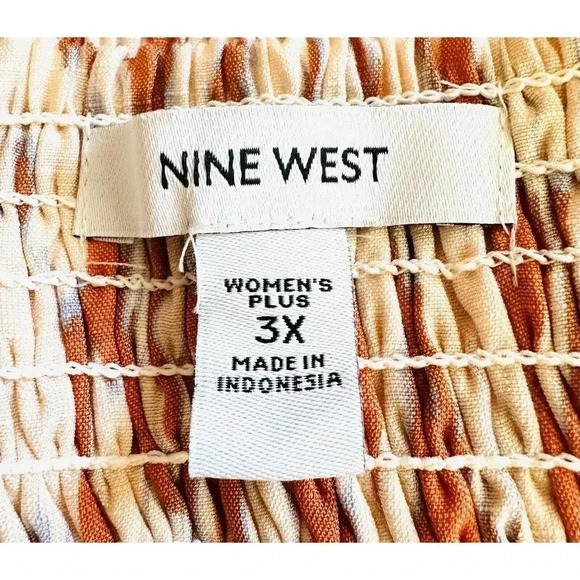 NWT NINE WEST Women Sleeveless Full Length Adjustable Straps Maxi Dress Size 3X - Picture 11 of 13